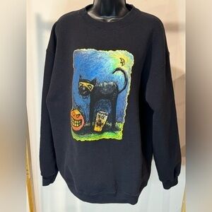 Halloween Sweatshirt Size L